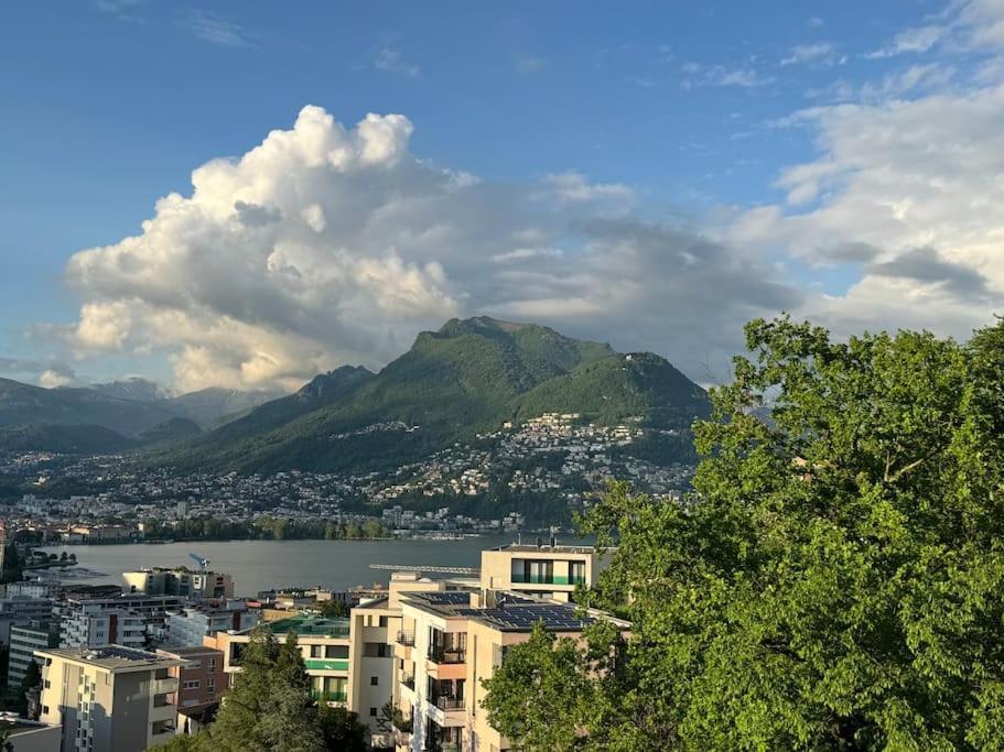 Panorama Suite In Lugano - Pazzallo Paradiso Exterior foto